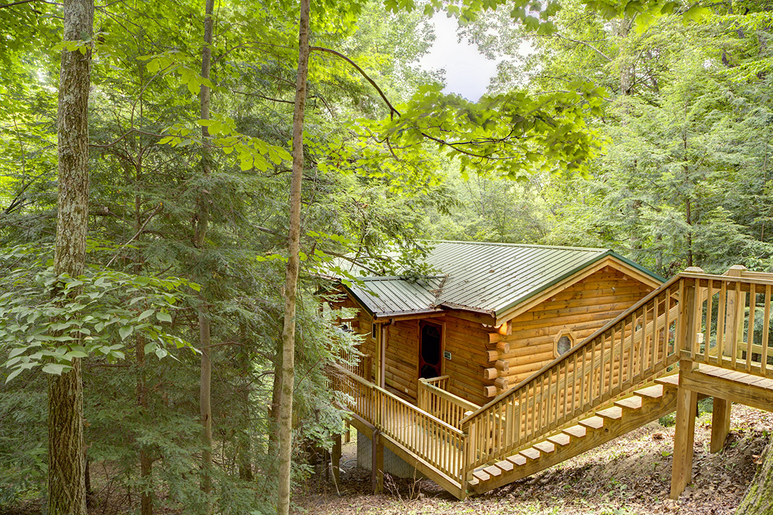 Cuddle in Cabin In Hocking Hills At Getaway Cabins Previously Smokey Cabin